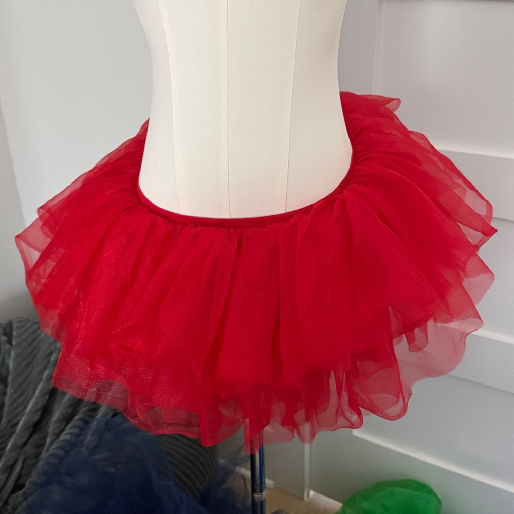 Party City Red Tutu Skirt